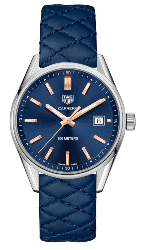 TAG Heuer Carrera Quartz 39 Stainless Steel / Blue